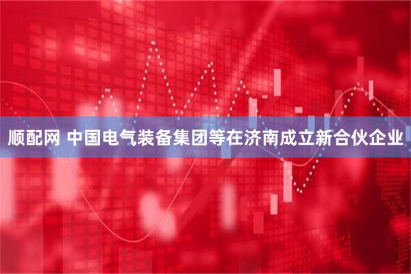 顺配网 中国电气装备集团等在济南成立新合伙企业