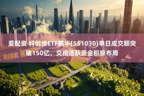 爱配资 科创债ETF鹏华(551030)单日成交额突破150亿，交投活跃资金积极布局