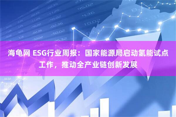 海龟网 ESG行业周报：国家能源局启动氢能试点工作，推动全产业链创新发展